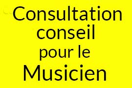 Consultation conseil pour le musicien