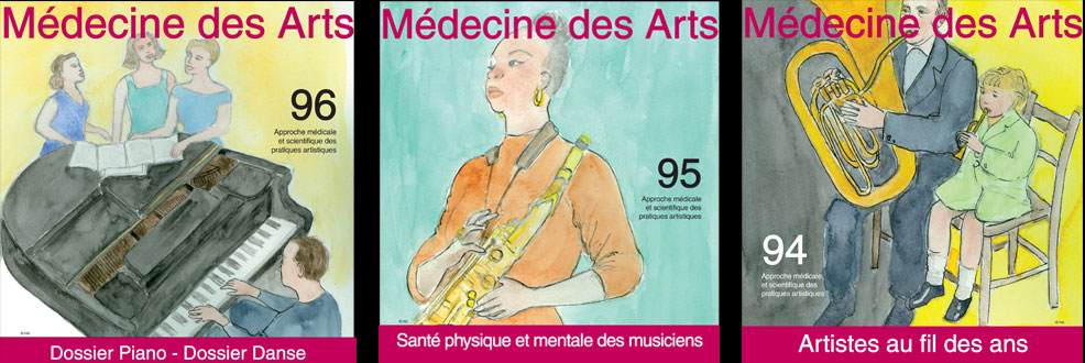 Revue Médecine des Arts N°96 Numéro spécial pianiste et danse