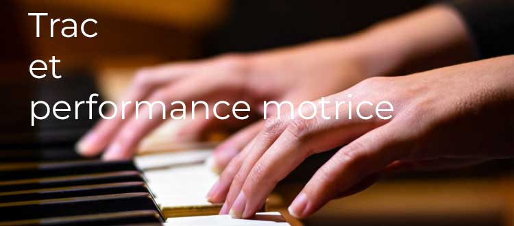 Le trac désorganise les mouvements des doigts du musicien